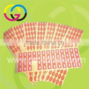 Professional manufacture cheap packing self-adhesive label stickers