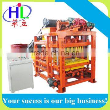 Interlocking Block Manufacturing Plant QT4-23 Hollow Block Maker Machine in Philippines With PLC Control Cabinet photo-6
