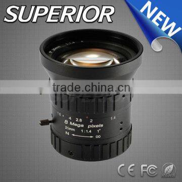 IR Multi-Coating Special Systems and Technologies HD8MP 25mm F1.4 Machine Vision CCTV Lens Manual Iris C Mount Megapixel Lens photo-2