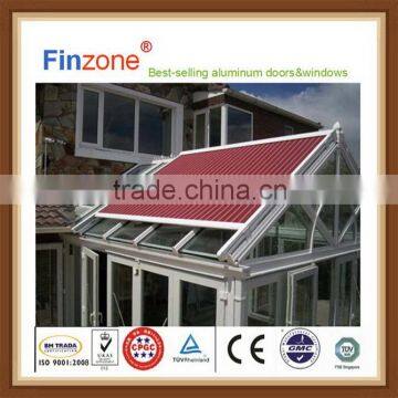 Top grade classical retractable aluminum awning/shelter