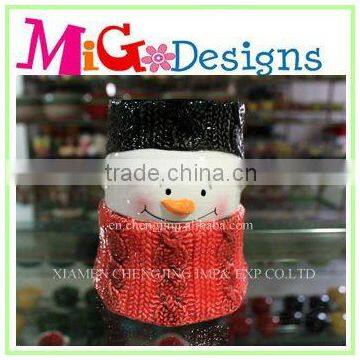 wholesale OEM design ceramic silver votive candle holders