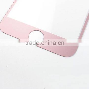 Guangzhou Factory Matte Tempered Glass for Iphone6 With Best Quality,Rose Gold Tempered Glass