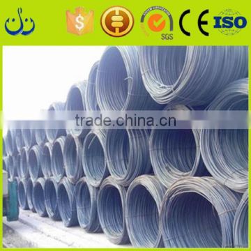 Hot rolled steel wire rod for nuts and bolts making SAE1008 Q195 Q235