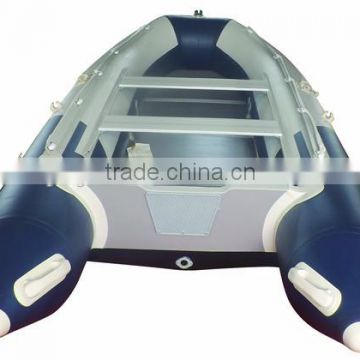 inflatable rubber boat LY-380 with plywood floor