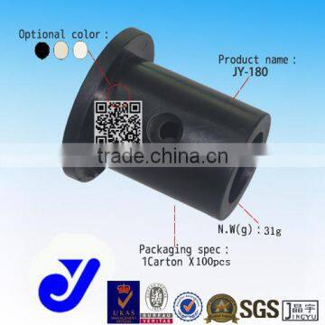 JY-180|PP material black plug| End cover for QD 28mm coated pipe