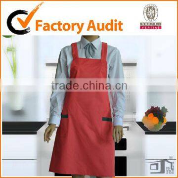 PE013 High Quality Pongee with PVC Plating Kitchen Apron