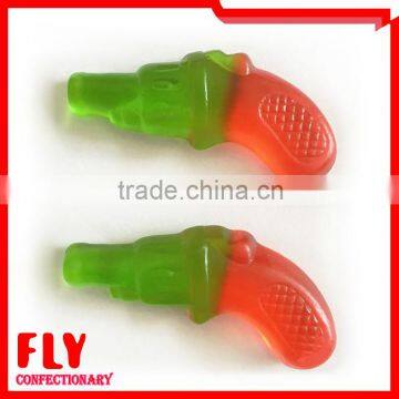 Funny Costom Packing Gun Shaped Gummy Candy