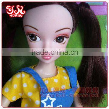11 inch plastic doll toy for kid happy holidays