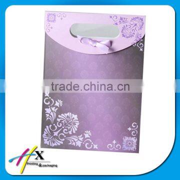 China supplier Fancy colorful gift paper bag