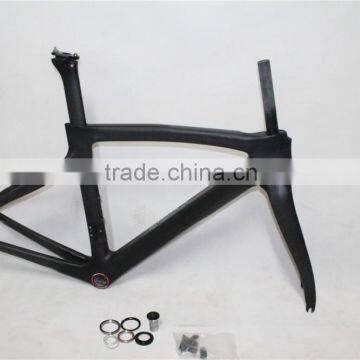 Full Carbon Fiber 700C Road Frameset +seatpost +headset+carbon Fork photo-2