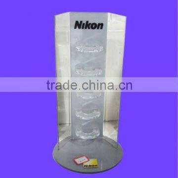 plexiglass eyeglasses display countertop;counter eyewear display stand;sunglasses desktop stand