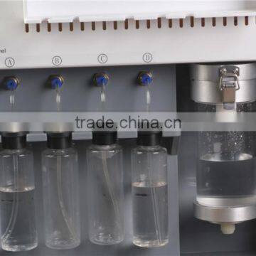 New Designed 6 in 1salon Use LED Pdt Cold Light System Oxygen Injection Hydro-dermabration Skin Scrubber Machine photo-2