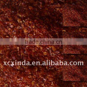 very hot dried red chilli flakes