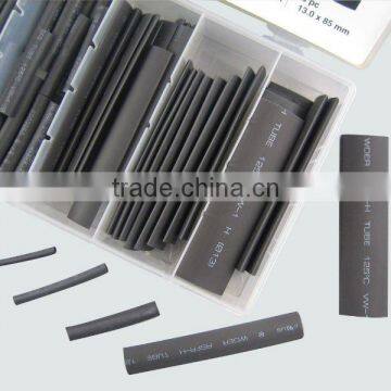 Black Colors 7 Sizes Tubing Heat Shrink Tube photo-3
