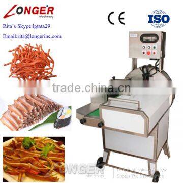 LONGER Cooked Meat Slicer Machine/Pig Ear Cutting Machine/Pork Rind Cutter