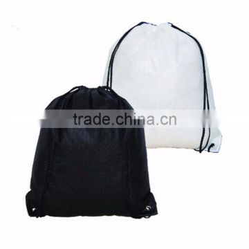 High quality portable travel shoe printing drawstring bag