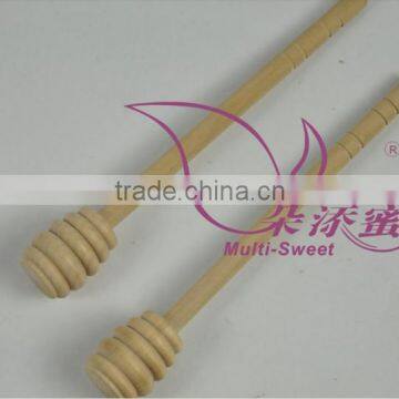 Wooden Honey Dipper 4 inch Wooden Dipper Stick Server for Honey