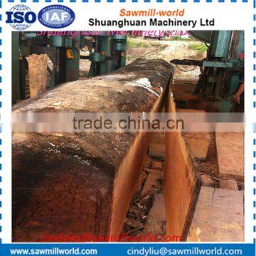 Vertical log band saw wood logs sawing machine used vertical band saws