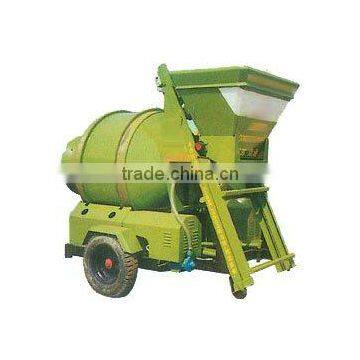 7.5kw conical drum concrete mixer JZM500