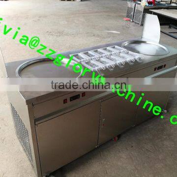 RemovableGL-F800N Double Pan Fried Ice Cream Machine /fried Ice Cream Machine photo-5