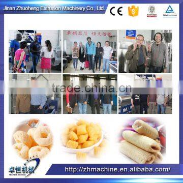 Automatic Extrusion Filled Snacks Machine Making Machine photo-4