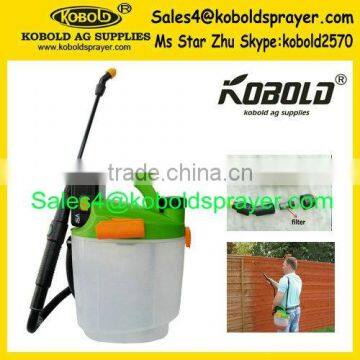 5L electric chemical sprayer/fence painting sprayer /gear pump12V 4.5Ah battery