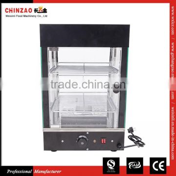 Commercial Table Top Glass Food Warmer Display Showcase For Sale