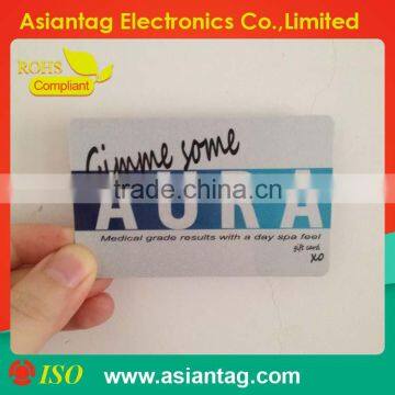 CR80 Hot sale 13.56MHz RFID card for identification system for hotel