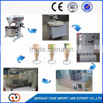 Pizza cone processing line machine for sale