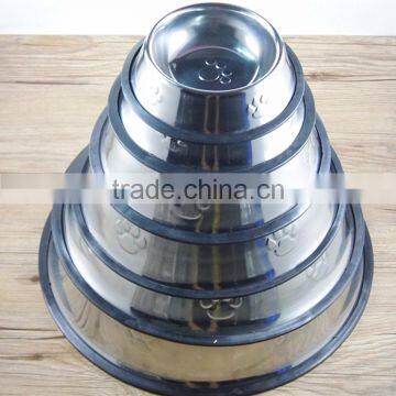 2015 Hot Selling Product Cheap 201 Stainless Steel Dog Bowl photo-3