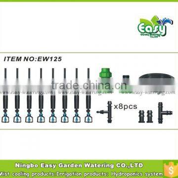 Micro mist system for small greenhouse with Y connector adaptor.Garden sprinkler. Sprinkler Micro irrigation kits.