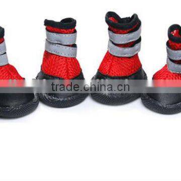 PU Comfortable Waterproof dog shoes wholesale