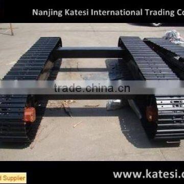 Steel Track Undercarriage And Track Chassis For Transport In Construction Site