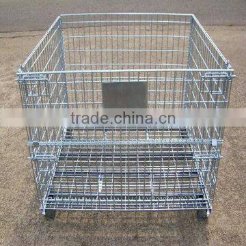 Durable Industrial Foldable Storage Cage, Wire Mesh Cage, Storage Container photo-2