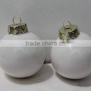 High Quality Custom Decorative White Ceramic Balls