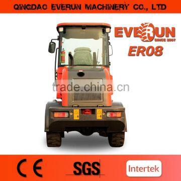 Everun 0.8ton Mini Wheel Loader With Pallet Forks photo-4