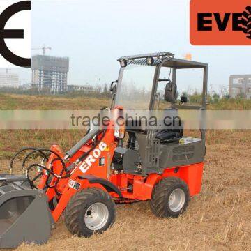 ER06 hydrostatic driving 0.6 t loading capacity mini Loader/Hoflader