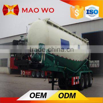 3 Axle 50Ton Cement Bulk Carrier , Dry Bulk Cemnet Tank Trailer photo-4