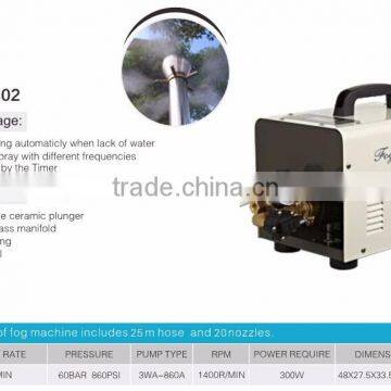 1L/min Iron Cover CE Dust Control Mist Fog Machine With Timer 60bar photo-3