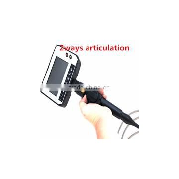 2ways articulating 3.9m industrial flexible visual endoscope