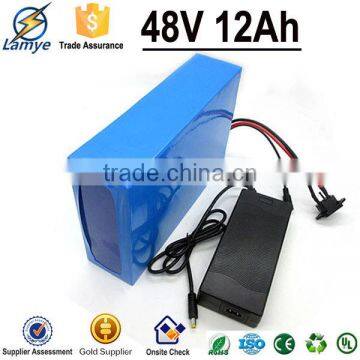 Manufacturer OEM 48 Volt Li-ion Battery Pack 12ah With 3.7V 6P13S BMS Charger photo-6
