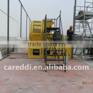 Automatic tire recycling machine