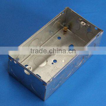 factory price 3*6 gi electrical box iron conduit boxes