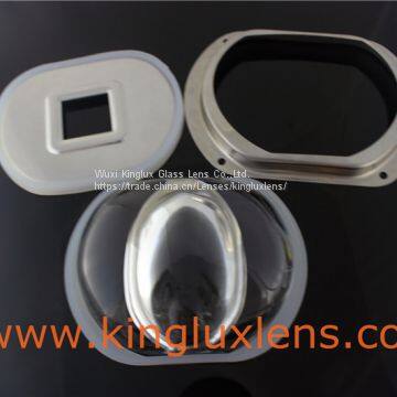 107mm LED Street Light Optical Glass Lens photo-2