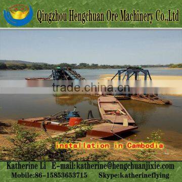 Bucket Wheel Gold Dredging Machine photo-2
