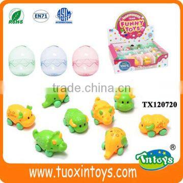 Hot selling kids empty plastic egg capsule toy