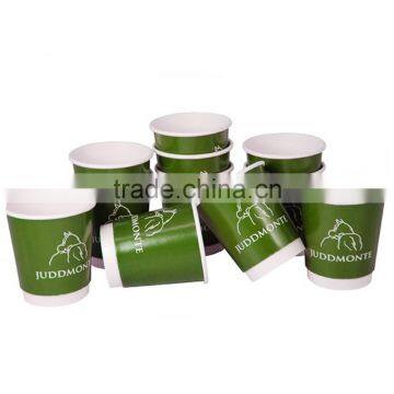 Disposable Paper Cup 10oz Double Wall Style Coffee Cup Individually Wrapped Hot Cups photo-3