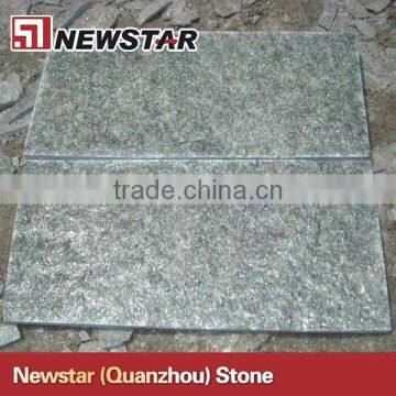 Natural green quartzite tile