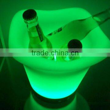 ECO-Friendly Plastic16 Color Changing Illuminated Remote Control Led Ice Bucket photo-3