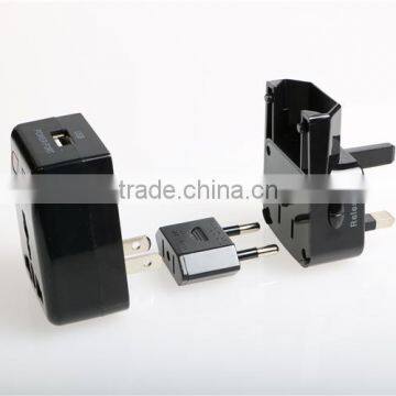 Global Travel Plug Multifunction Converter With a Single USB Port Universal Adapter photo-2